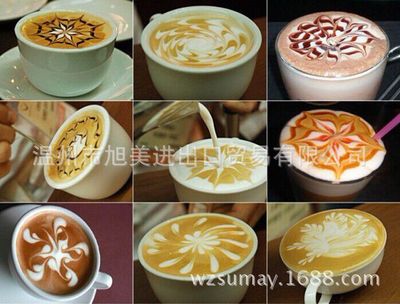 2014年定制风尚 花式拉花模板与咖啡印花图在茶饮艺术中的应用
